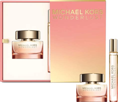 michael kors wonderlust gift set dillards|Michael Kors perfume sample set.